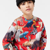 Molo Mattis Sweatshirt ~ Animal Mix