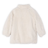 Mayoral Girls Faux Fur Coat ~ Sand