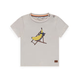 Babyface Baby Boy s/s Graphic Tee & Shorts Set ~ Beach Banana/Blue