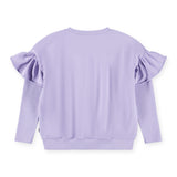 Molo Margit Ruffle Sweatshirt & Abbey Soft Pants Set ~ Faded Purple