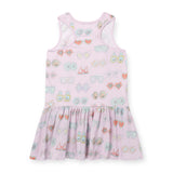 Stella McCartney Girls Sleeveless Jersey Sunglass Dress ~ Pink
