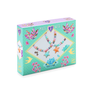 Djeco Beads & Jewelry Craft Kit: Star Heishi