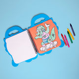 Omy Super Coloring & Sticker Book ~ Dino