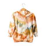 The Wildest Company Ice-Dyed Fleece Hoodie ~ Desert Waves