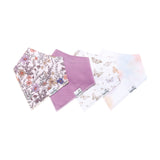 Copper Pearl Bandana Bib Set ~ Flora