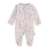 Magnetic Me Modal Ruffle Footie ~ Shroom & Bloom