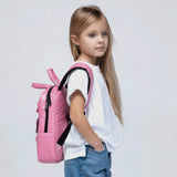 7AM Enfant Bows Backpack ~ Blush