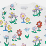 Stella McCartney Girls Flowers Tracksuit Set ~ White