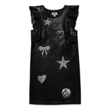 MIA New York Icon Flutter Dress ~ Black
