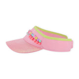 Billieblush Beaded Visor ~ Nosegay