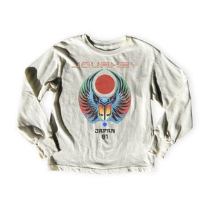 Rowdy Sprout Baby Journey Japan l/s Tee ~ Vintage White