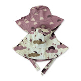 Urban Baby Bonnets Reversible Bucket Hat ~ Cloudy Dawn