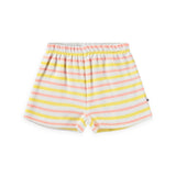 Molo Baby Dora Sweatshirt & Signe Shorts Set ~ Sun Melon Stripe