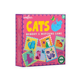 eeBoo Cats Little Square Memory Game