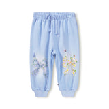 Molo Baby Disc Sweatshirt & Simeon Sweatpants Set ~ Meadow Kitten/Little Bows