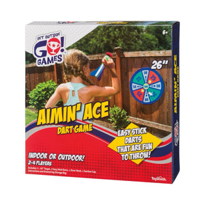 Toysmith Get Outside Go Play! Aimin' Ace Dart Game