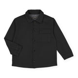 Mayoral Boys Button Down Overshirt ~ Black