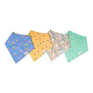 Copper Pearl Bandana Bib Set ~ Birdie
