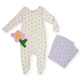 Bobo Choses Baby Pansy Flower Gift Set ~ Lavender