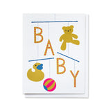 Banquet Workshop Baby Card ~ Mobile
