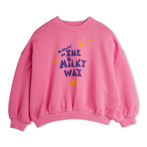 Mini Rodini Girls Milk Way Sweatshirt ~ Pink