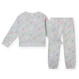 Stella McCartney Girls Monogram Tracksuit ~ Grey Multi