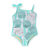 Shade Critters Flippy Sequin Swimsuit ~ Mint Shells