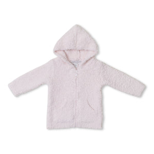 Barefoot Dreams CozyChic Infant Hoodie ~ Pink