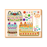 Djeco Cakes & Sweets Collage Craft Kit