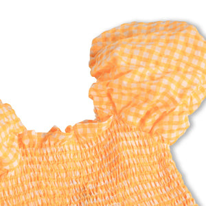 Molo Cherisla Dress ~ Orange Check