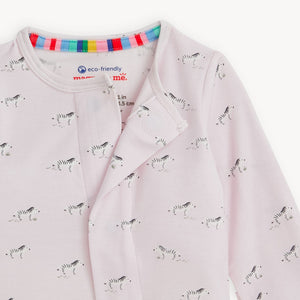 Magnetic Me Modal Footie ~ Pink Savannah Plains
