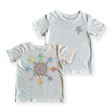 Rowdy Sprout Baby Grateful Dead Bears s/s Tee ~ Vintage White