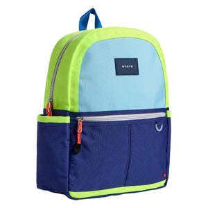 State Bags Kane Backpack ~ Navy/Neon