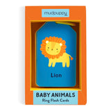 Mudpuppy Baby Animals Ring Flashcards