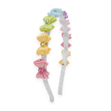 Bari Lynn Bow Charms w/ Crystals Thin Headband