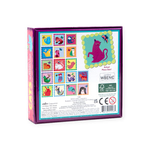 eeBoo Cats Little Square Memory Game