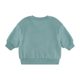 Huxbaby Furry Huxbear Sweatshirt & Sweatpants Set ~ Green Granite