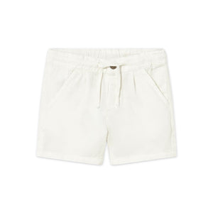 Mayoral Baby Boy Linen Bermuda Shorts ~ Cream