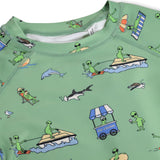 Molo Neptune s/s Rashguard ~ Alien Vacation