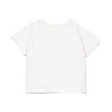 Play Up Baby Hermit Crab T-Shirt & Jersey Shorts Set ~ White/Light Blue