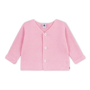 Petit Bateau Knit Cardigan ~ Pink