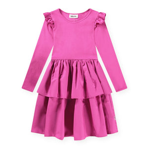 Molo Cathi l/s Dress ~ Baya Pink
