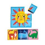 eeBoo Simple Things Picture Blocks 9pc Puzzle