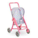 Corolle Doll Stroller ~ Pink Floral