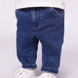 Petit Bateau Baby Denim Pants ~ Navy