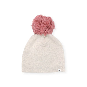 Oh Baby! Pom Hat ~ Sand/Blush