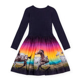 Molo Casie l/s Dress ~ Magic Sunset