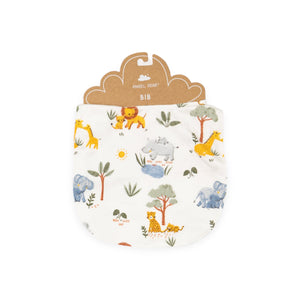 Angel Dear Bib ~ Printed Safari Animals