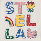Stella McCartney Girls Stella Patches s/s T-Shirt ~ White