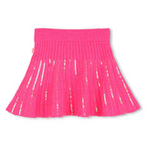 Billieblush Sequin Knit Sweater & Skirt Set ~ Pink
